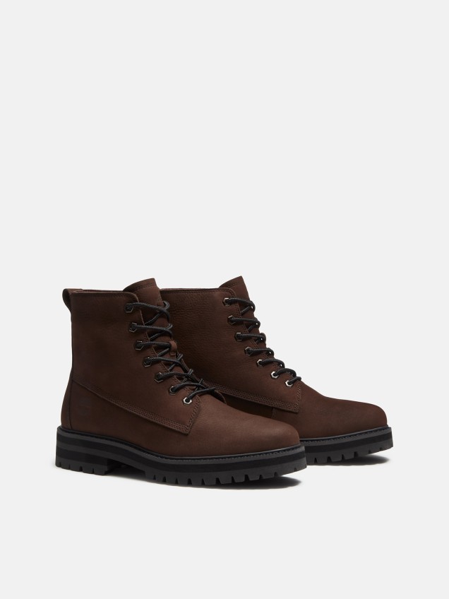 Botas Drive Britton em Pele