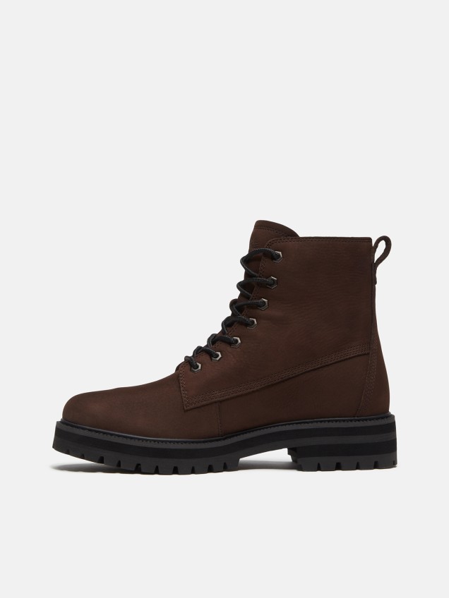Botas Drive Britton em Pele