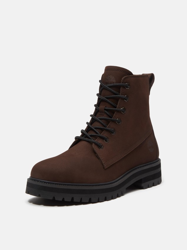 Botas Drive Britton em Pele