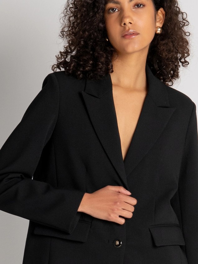 Blazer Comprido Regular Fit