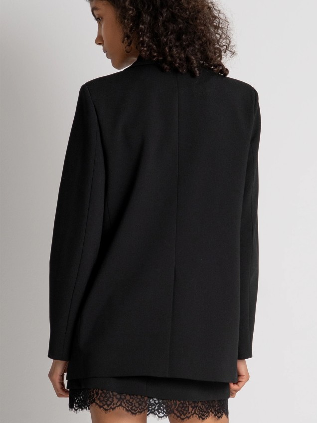 Blazer Comprido Regular Fit