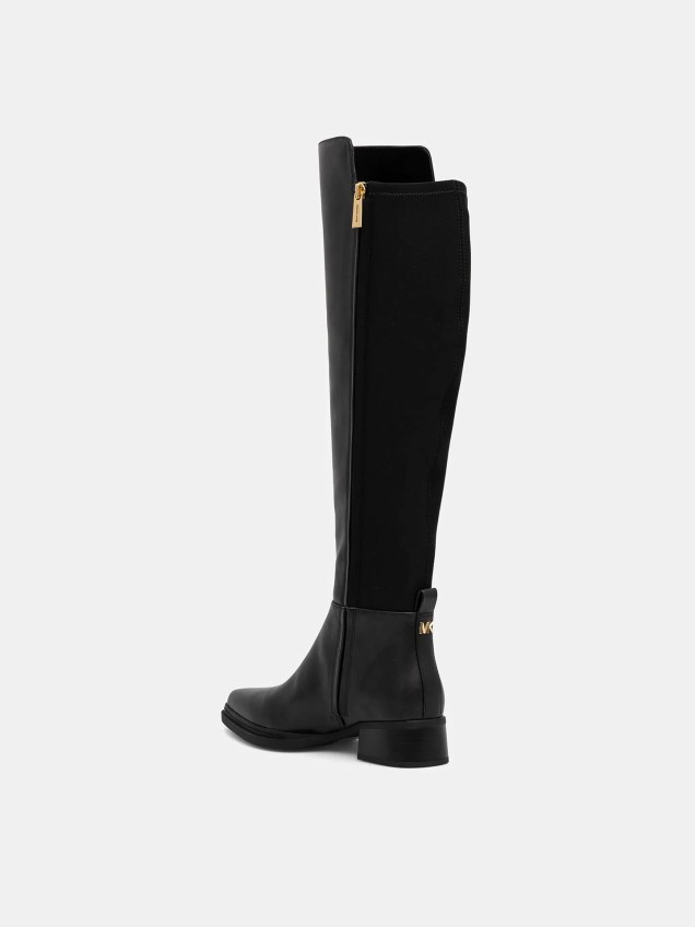 Bota de Cano Alto em Pele Lex