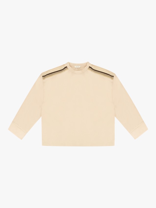 Camisola com Detalhe nos Ombros