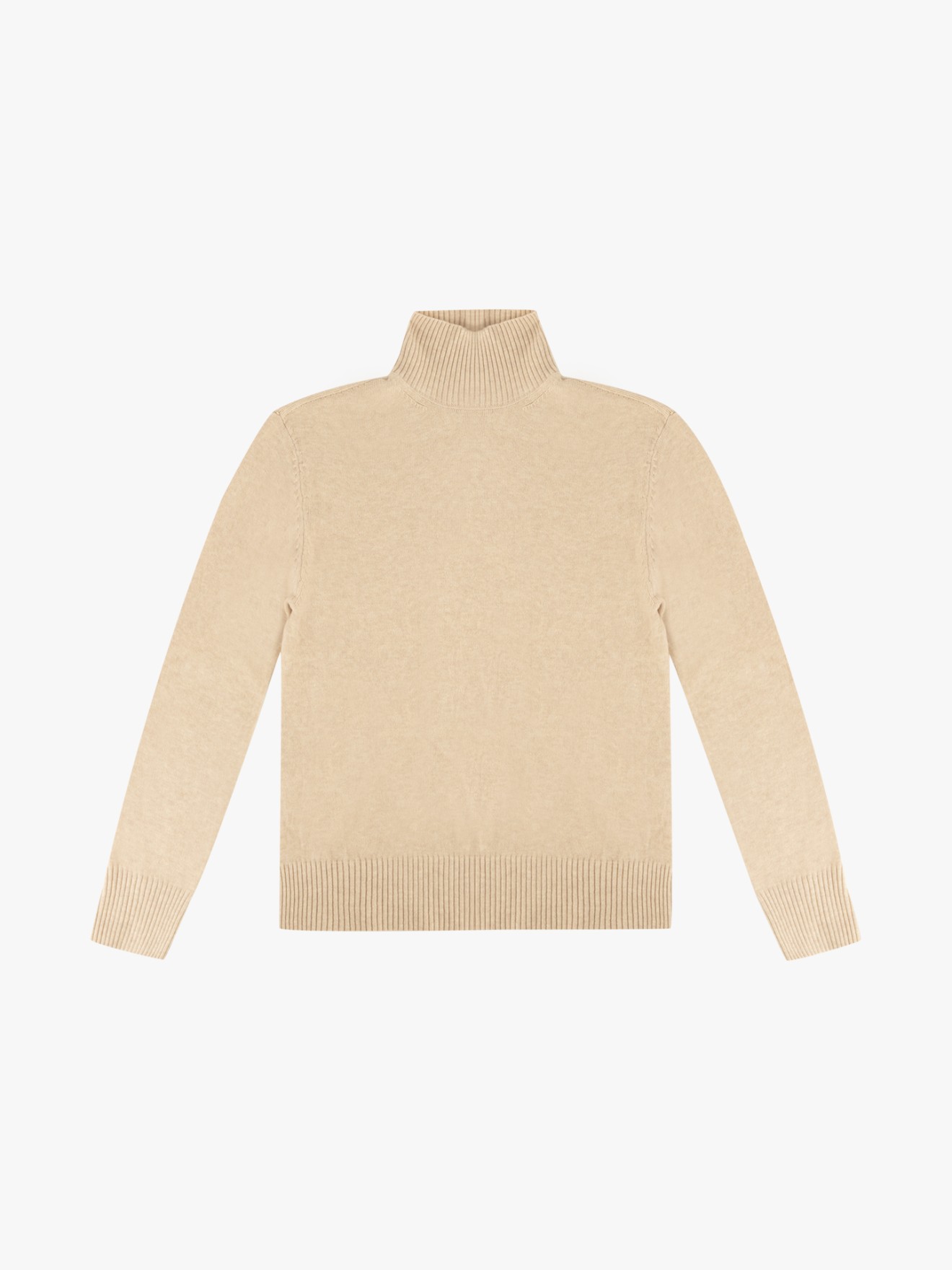 Camisola de Malha com Gola Alta