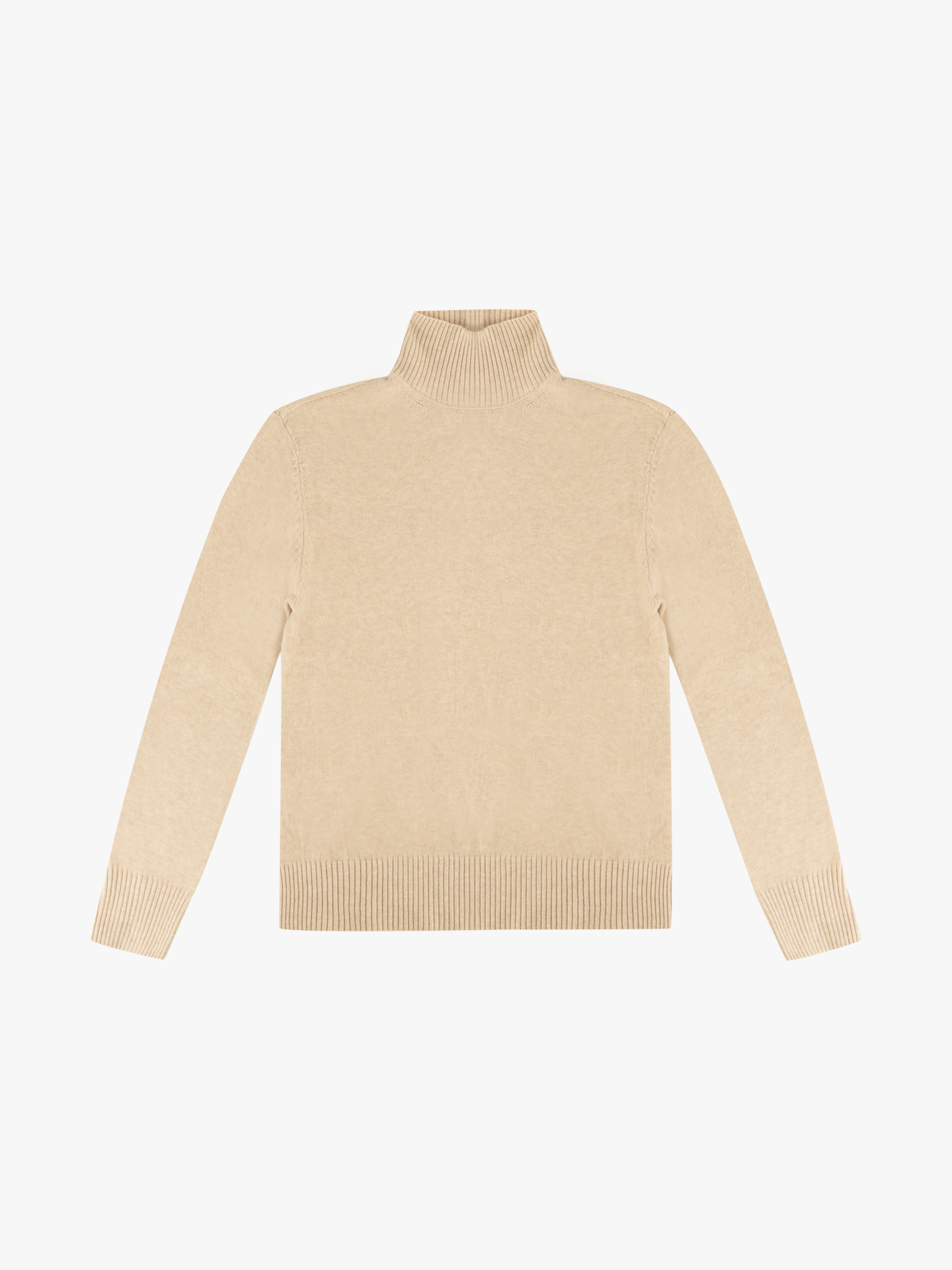 Camisola de Malha com Gola Alta