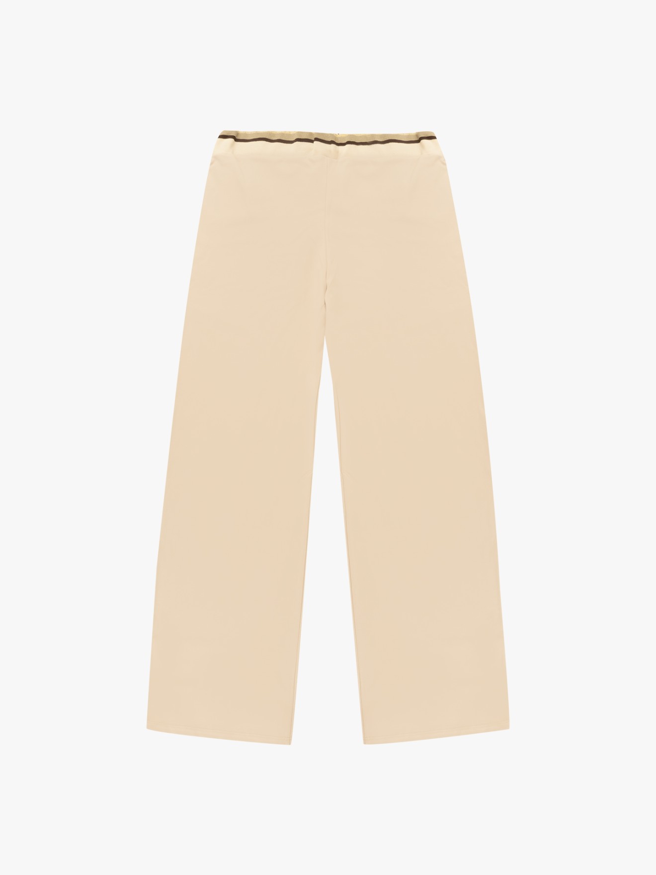 Cal�as de Malha Wide Leg com C�s El�stico