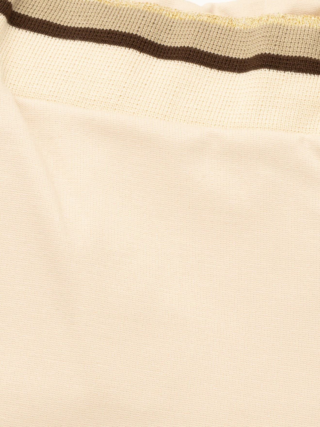 Cal�as de Malha Wide Leg com C�s El�stico