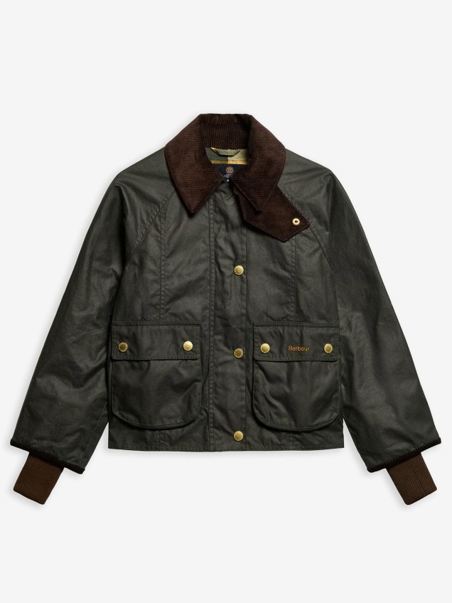 Blusão Encerado Cropped Beadnell