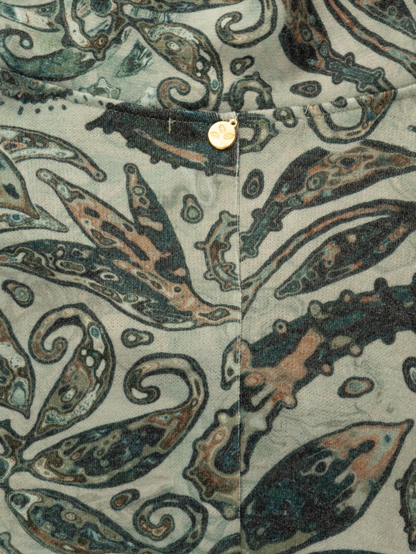 Vestido de Malha Estampado
