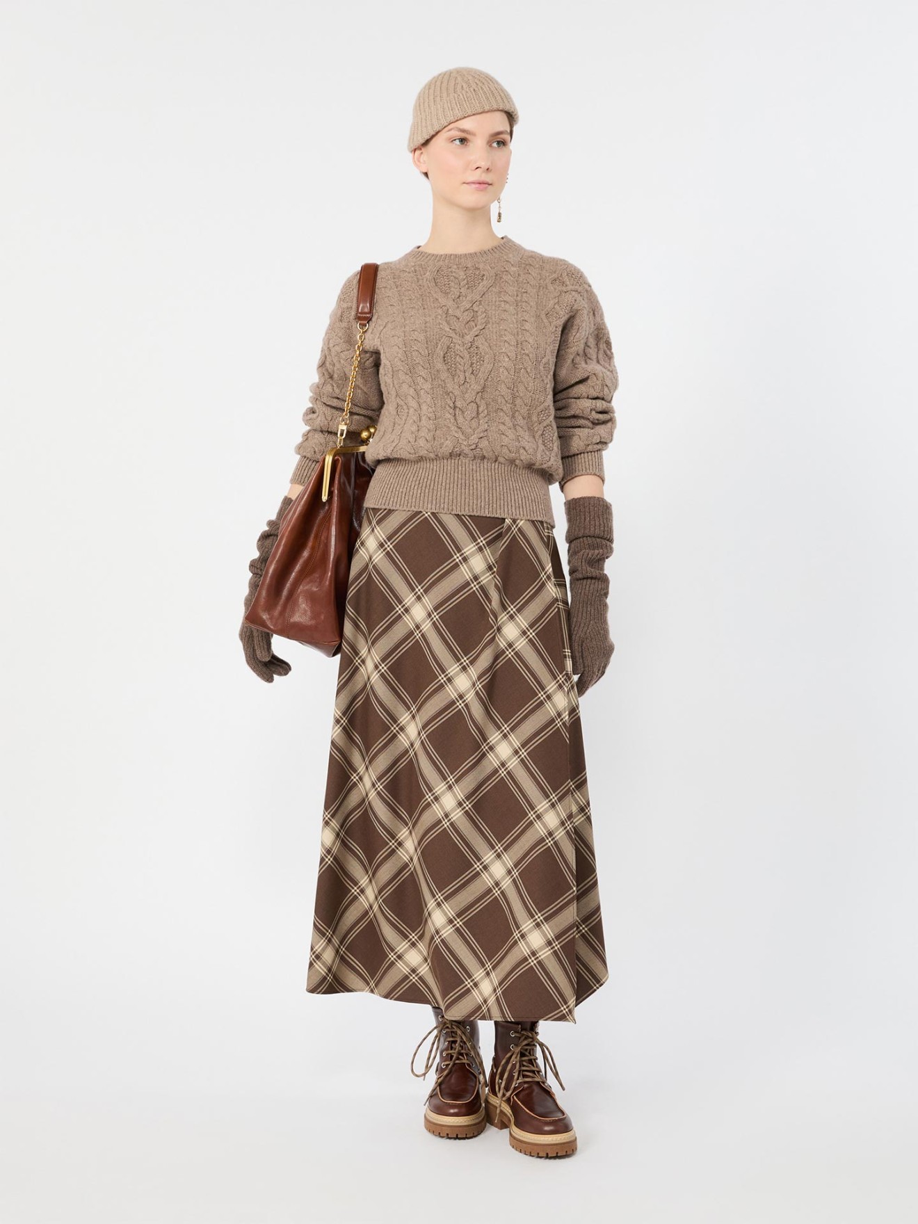 Saia Midi em Twill WKDLANOSO