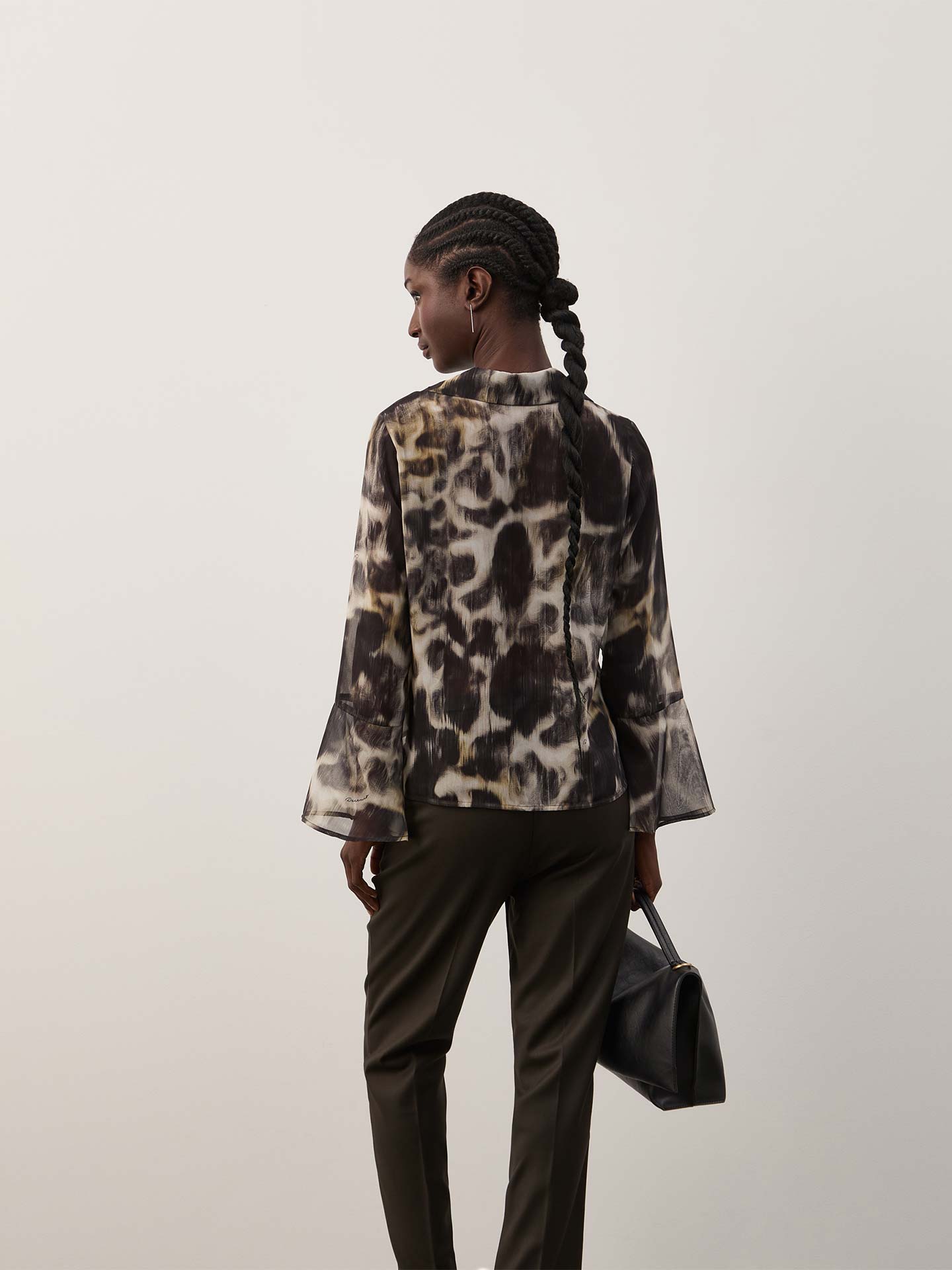 Blusa Fluída Estampada