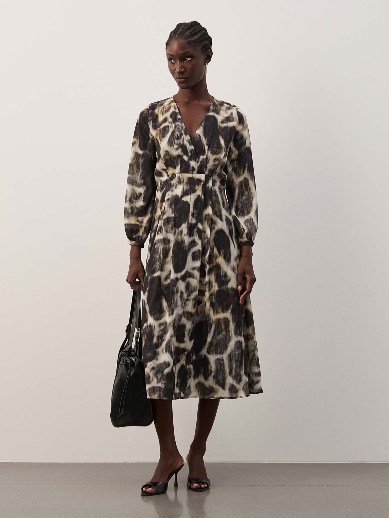 Vestido Comprido Estampado de Trespasse