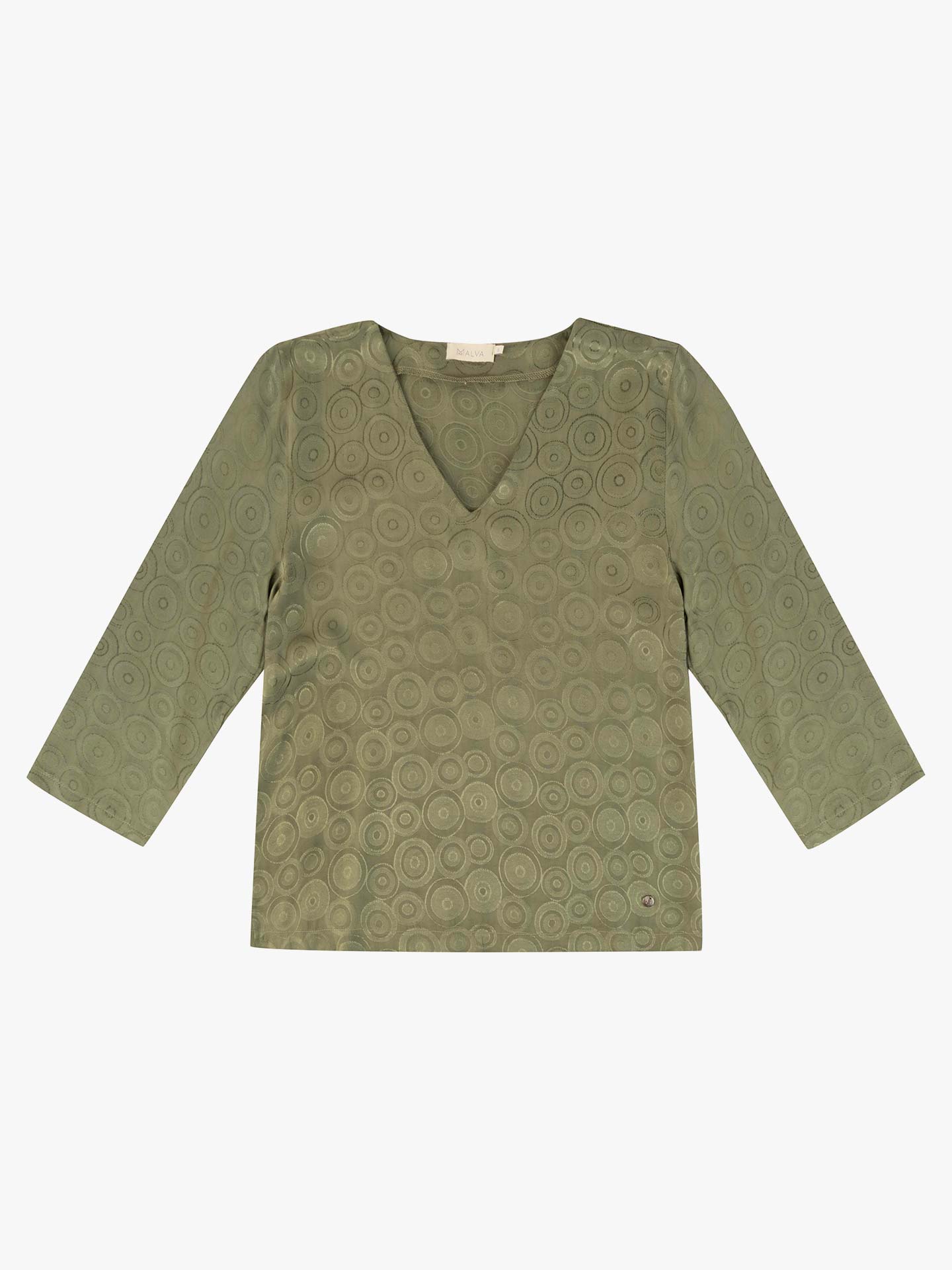 Blusa com Decote em V
