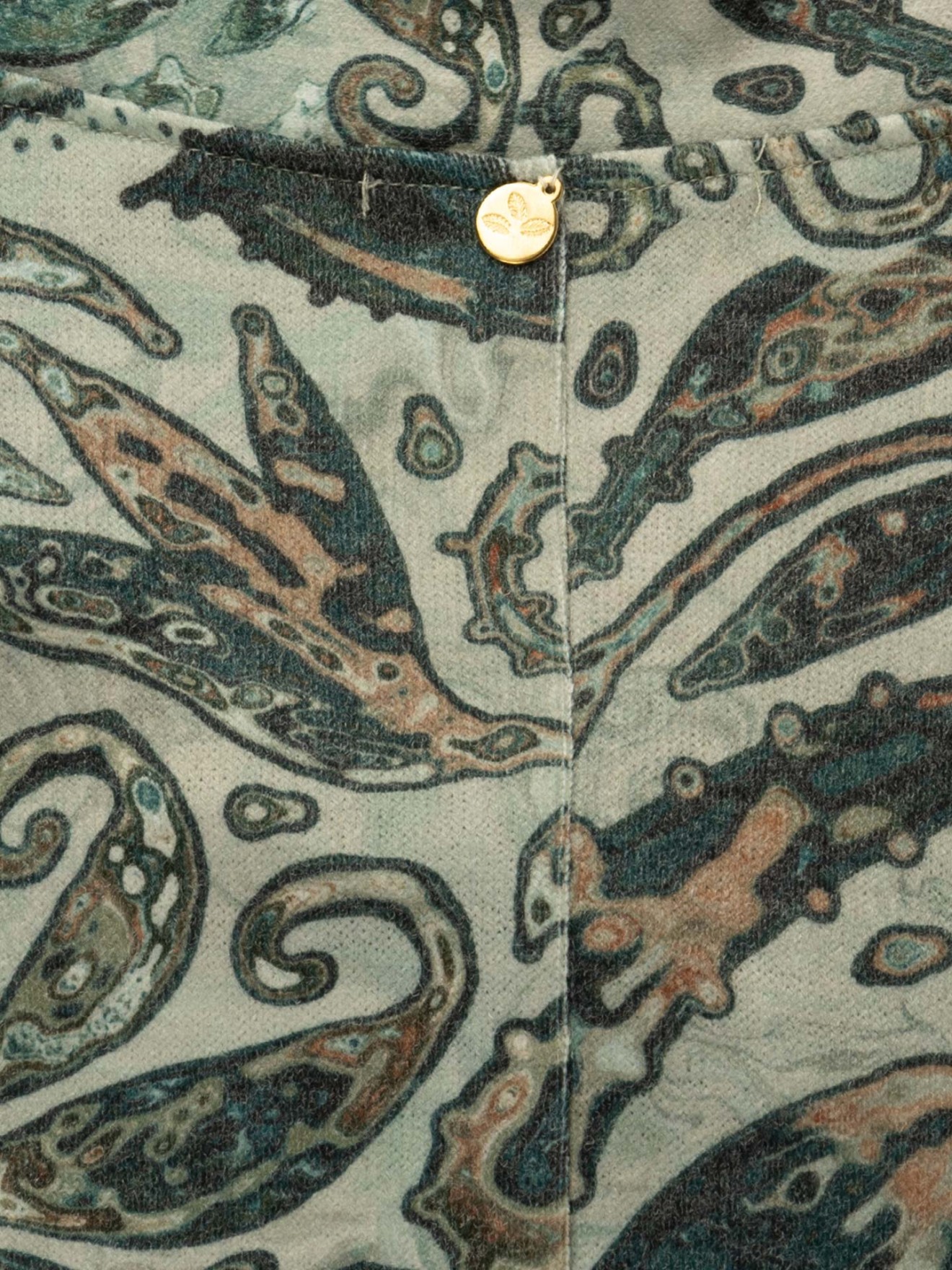 Vestido de Malha Estampado