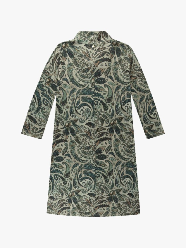 Vestido de Malha Estampado