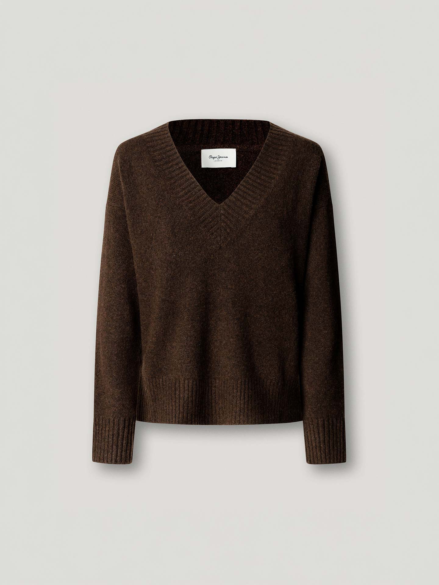 Camisola de Malha com Decote em V