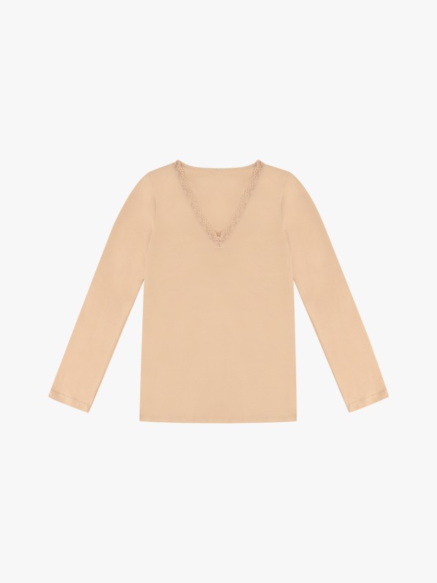 Camisola Interior com Renda