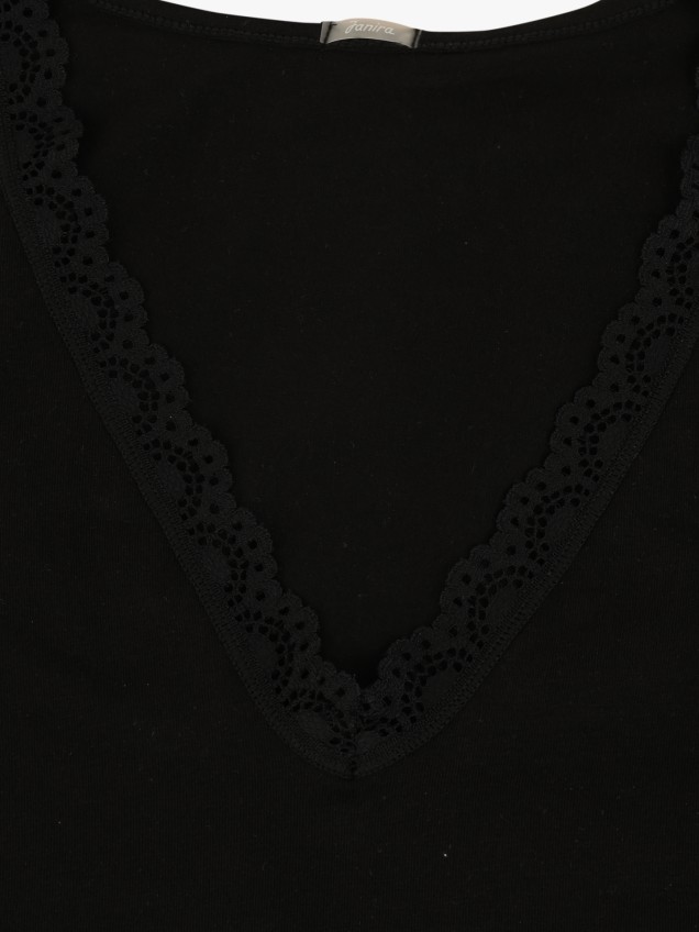 Camisola Interior com Renda