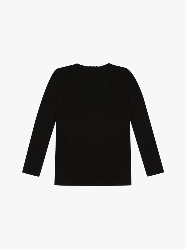 Camisola Interior com Renda