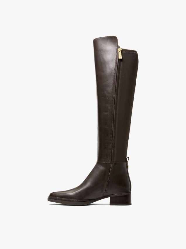 Botas de Cano Alto Lex em Pele