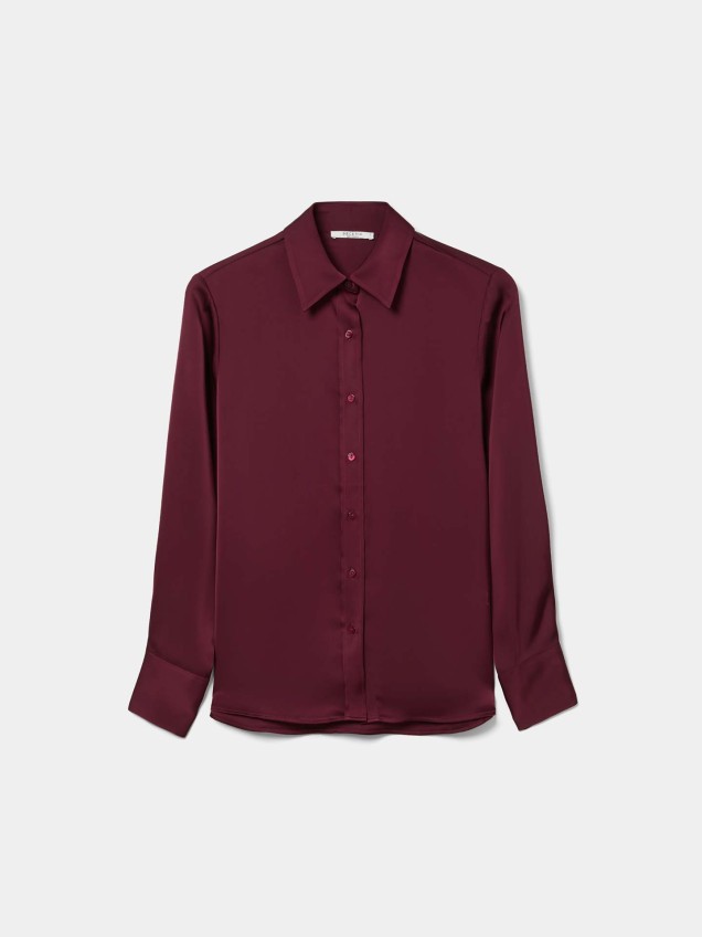 Camisa Fluida Acetinada