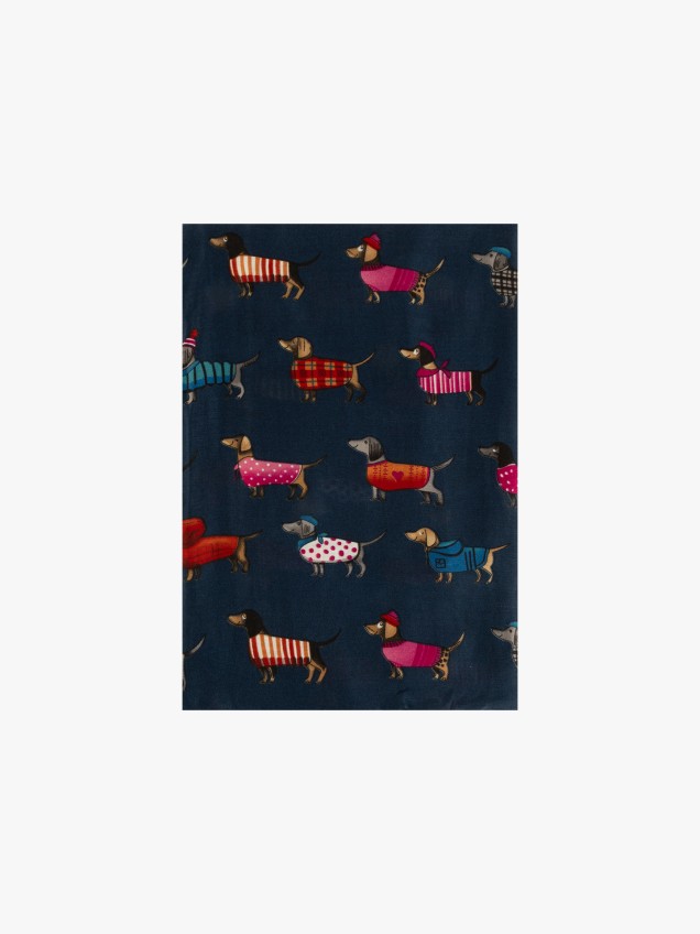 �charpe com Estampado de C�es