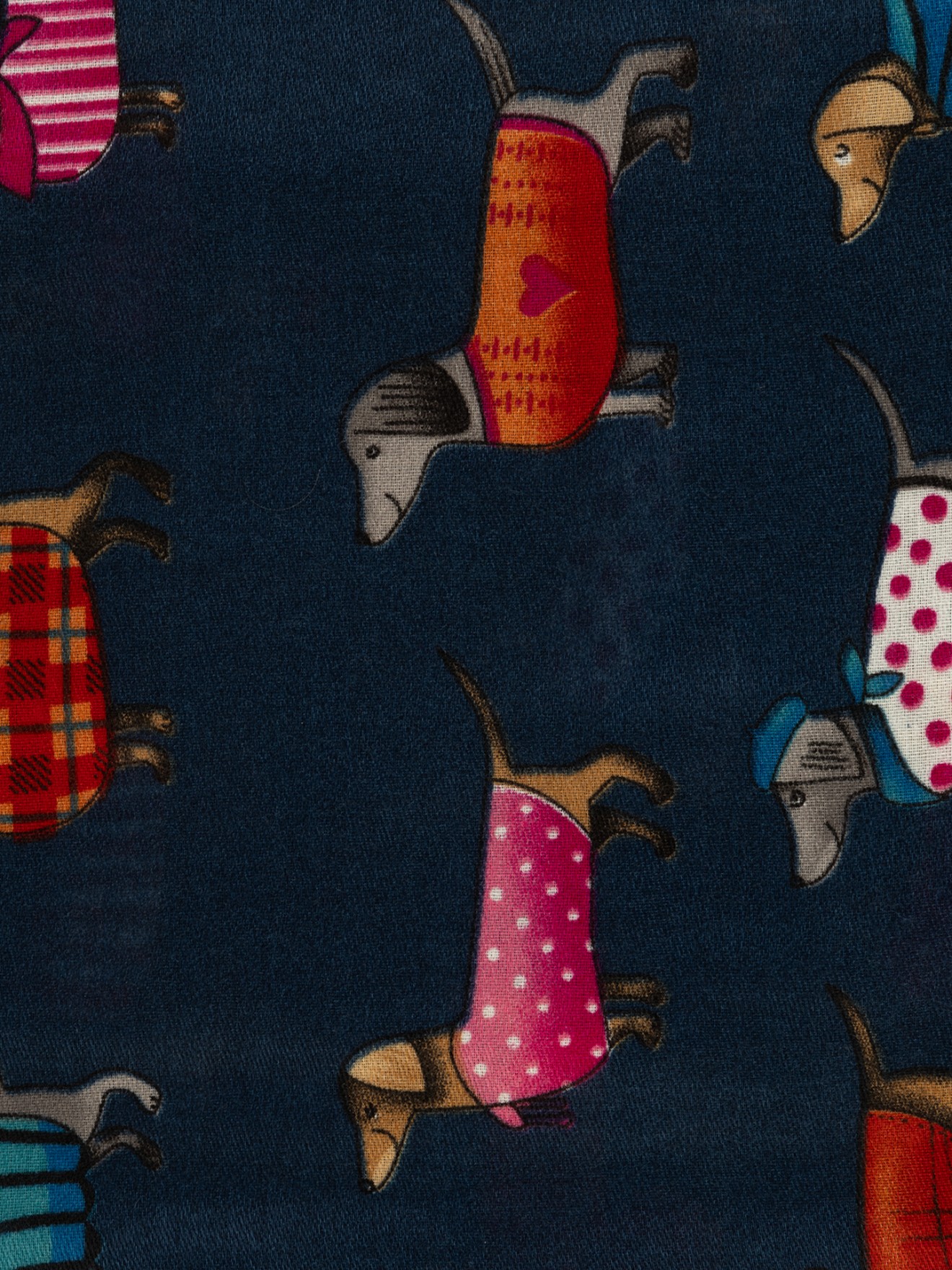 �charpe com Estampado de C�es