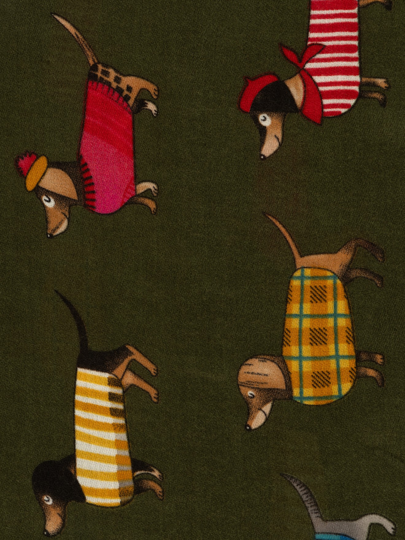 �charpe com Estampado de C�es