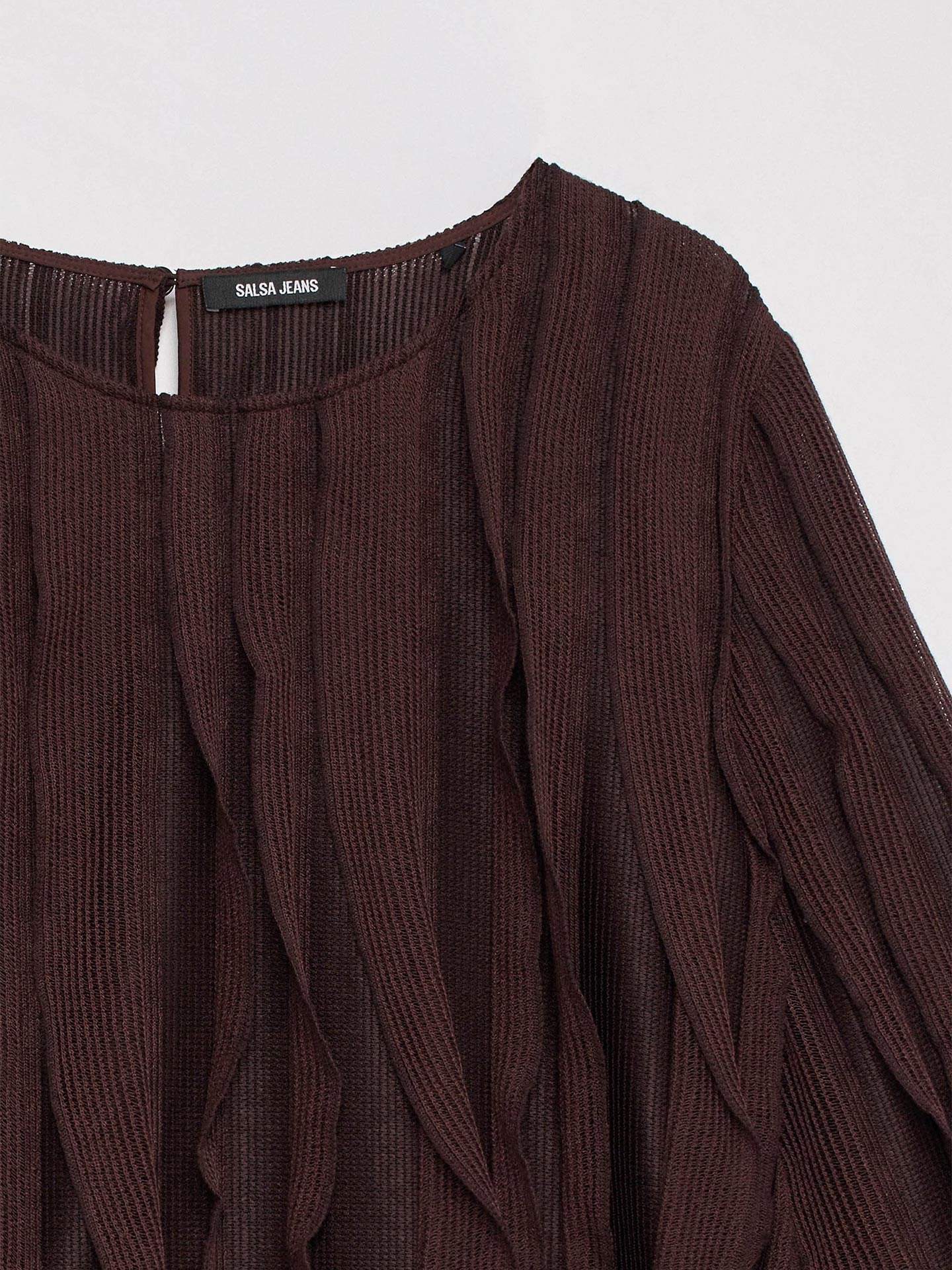 Blusa com Folhos