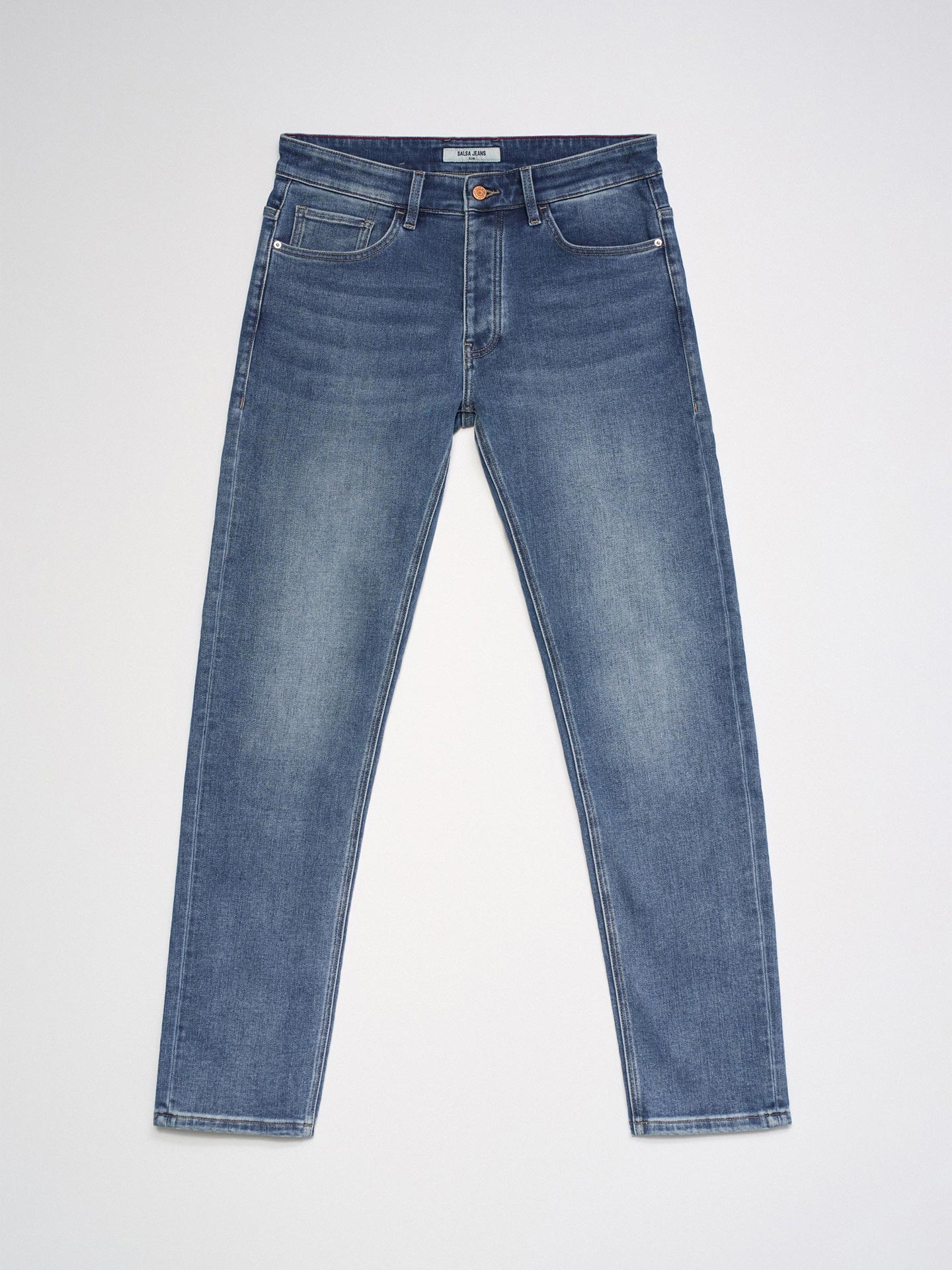 Calças de Ganga Slim Fit