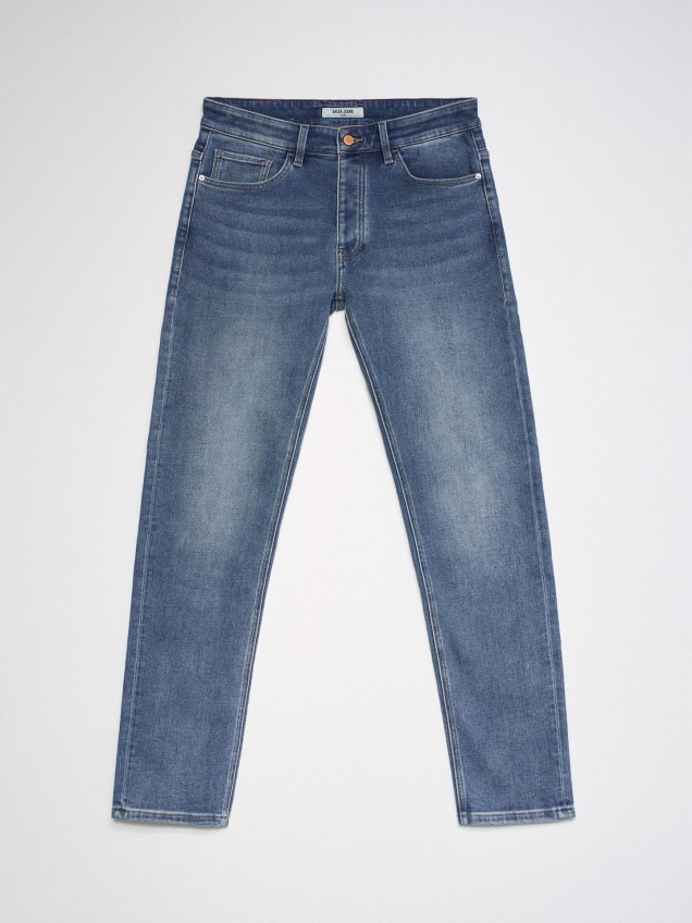 Calças de Ganga Slim Fit