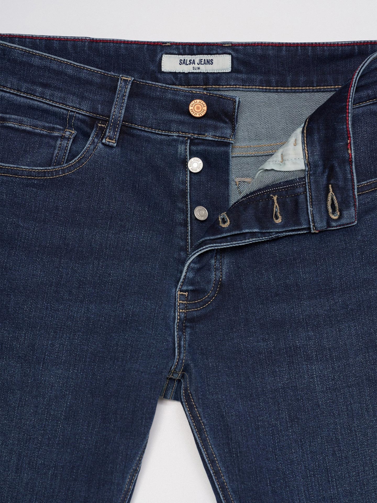 Calças de Ganga Slim Fit