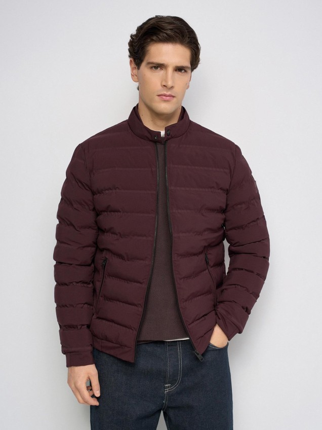 Casaco Puffer Regular Fit com Bolsos