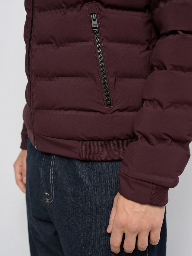 Casaco Puffer Regular Fit com Bolsos