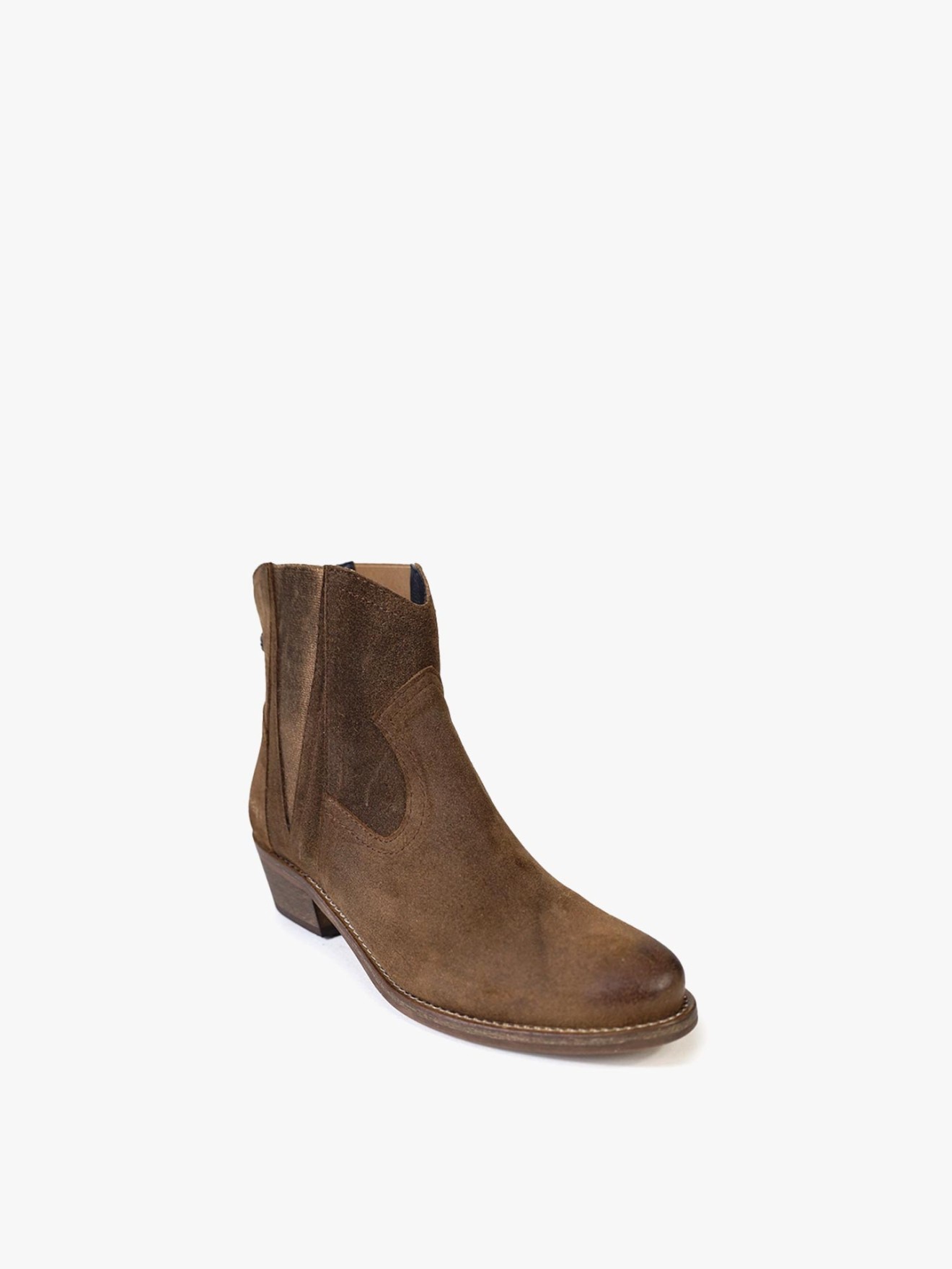Bota com Salto em Bloco