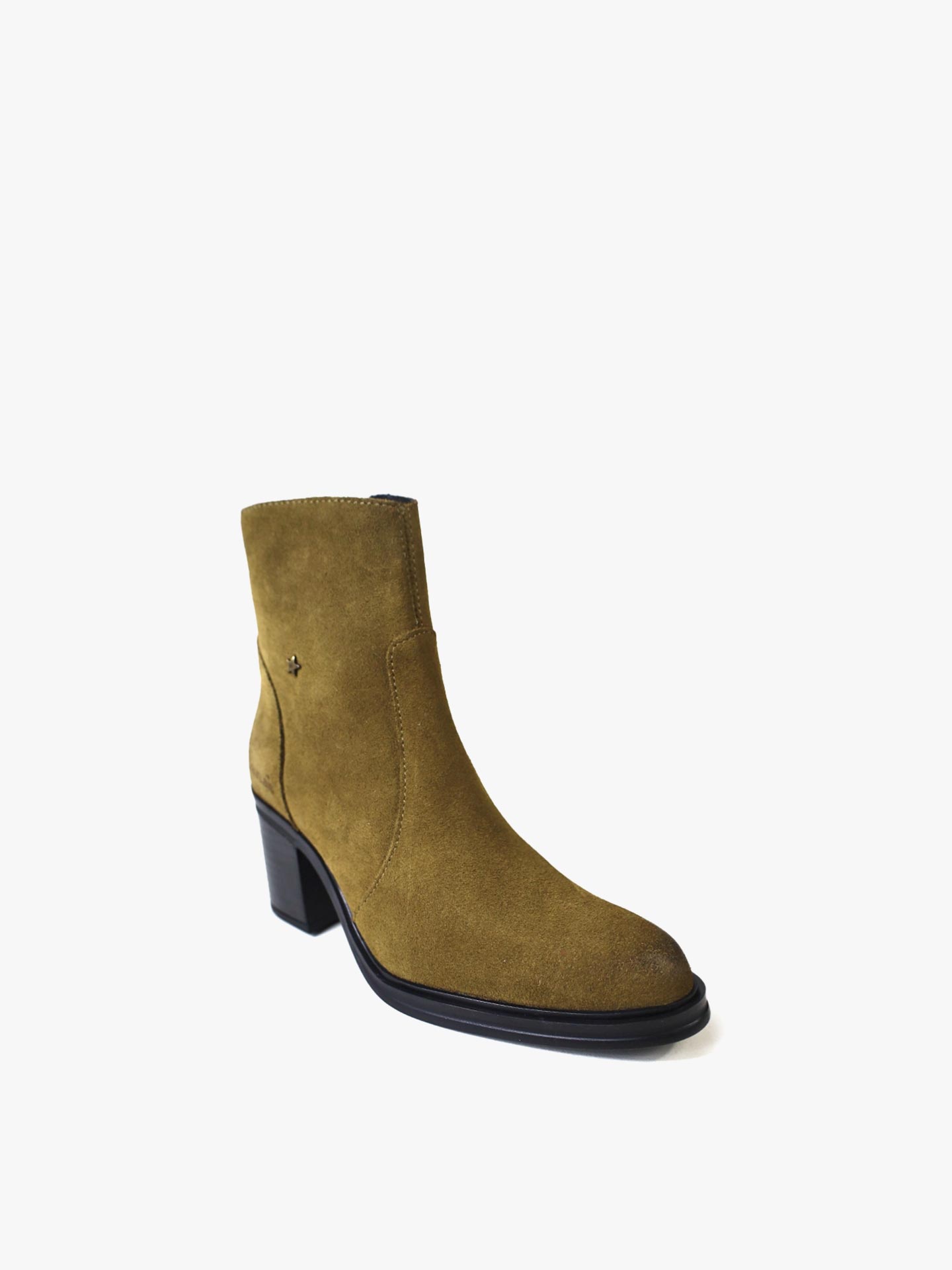 Bota com Salto em Bloco