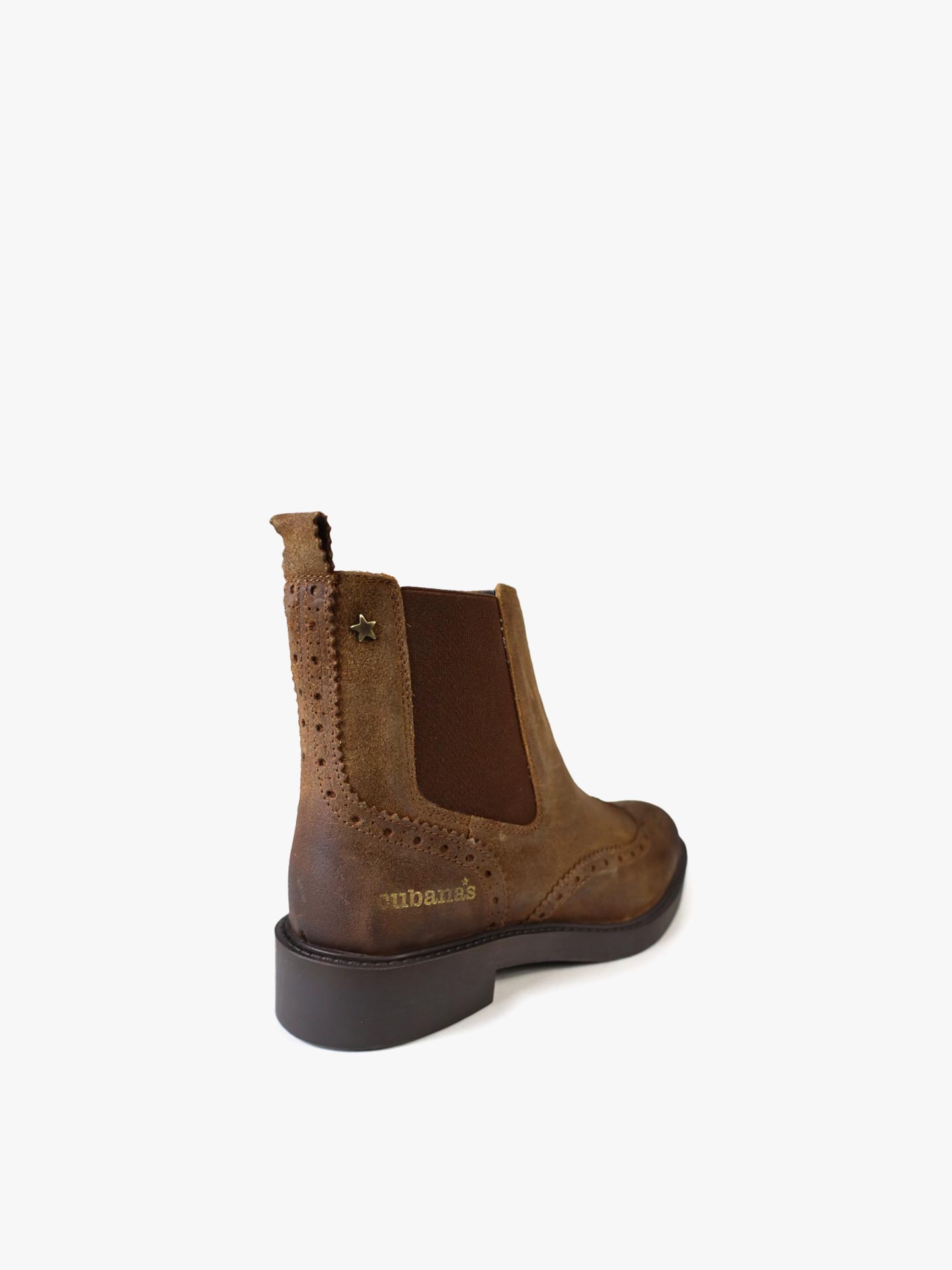 Botas Chelsea em Camurça