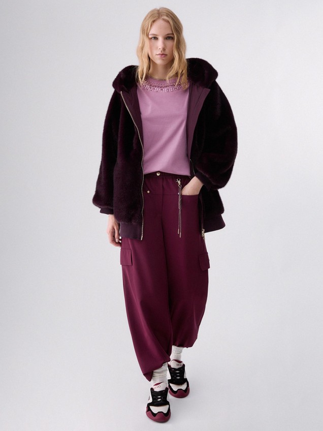 Casaco Oversized com Capuz