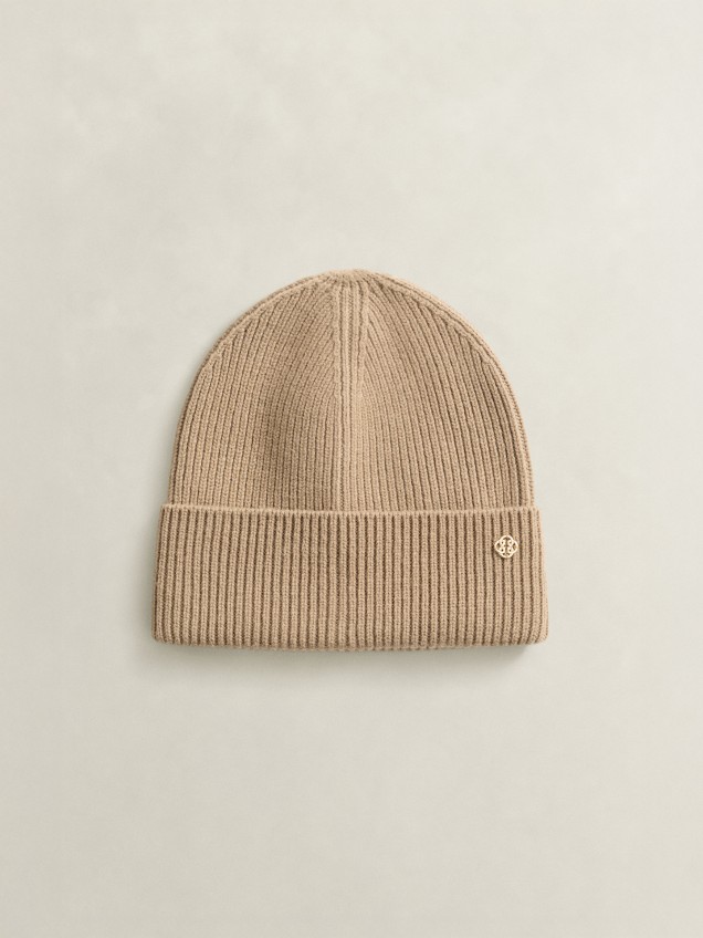 Gorro em Malha Canelada