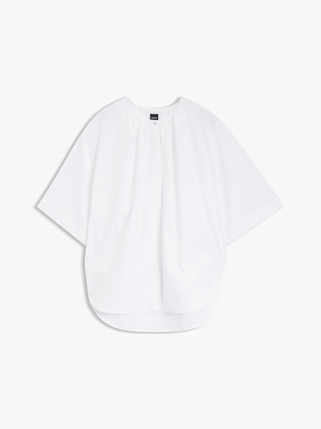 Camisa com Decote Redondo