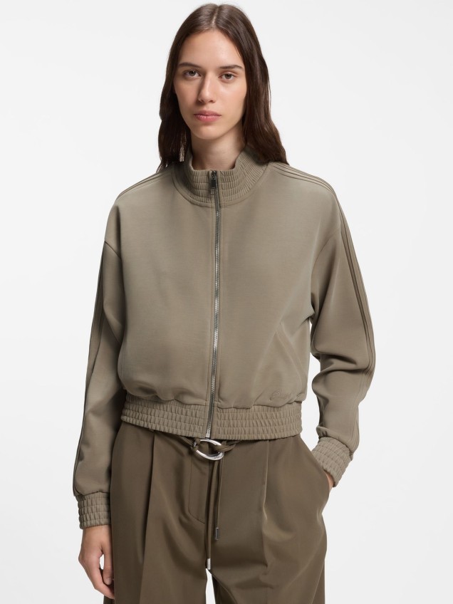 Casaco Relaxed Fit com Fecho