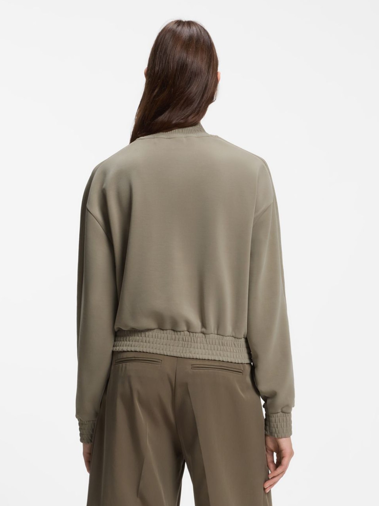 Casaco Relaxed Fit com Fecho