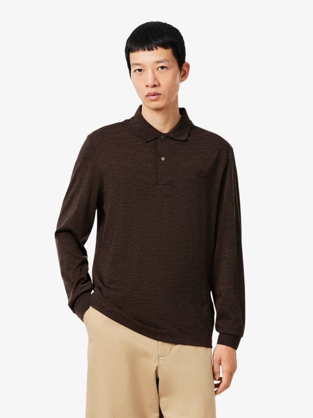 Polo Regular Fit de Manga Comprida
