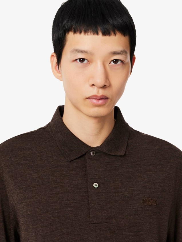 Polo Regular Fit de Manga Comprida