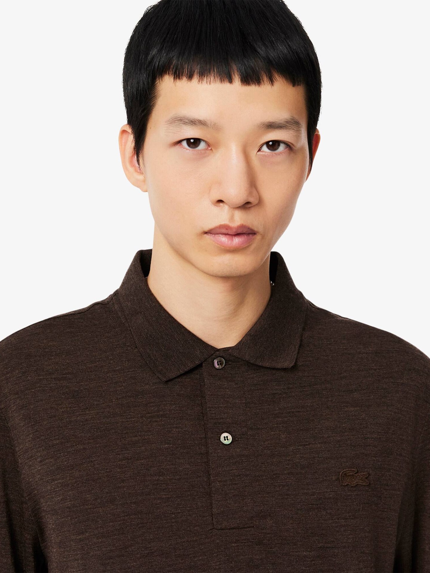 Polo Regular Fit de Manga Comprida