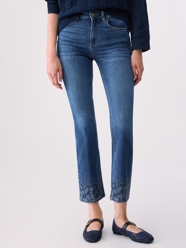Calças de Ganga Bootcut