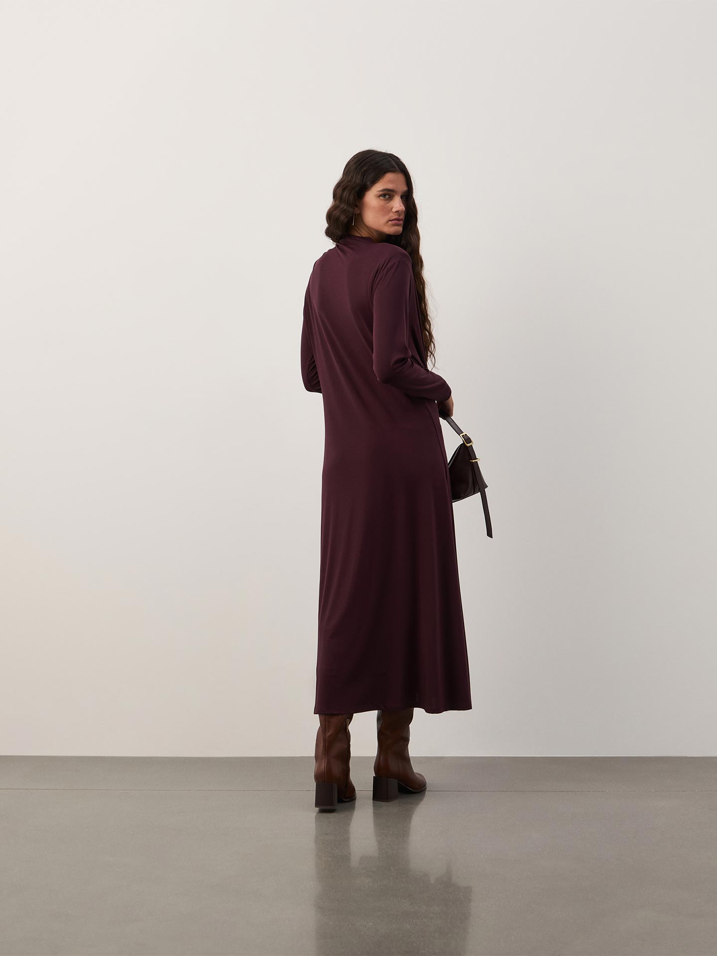 Vestido Comprido de Malha