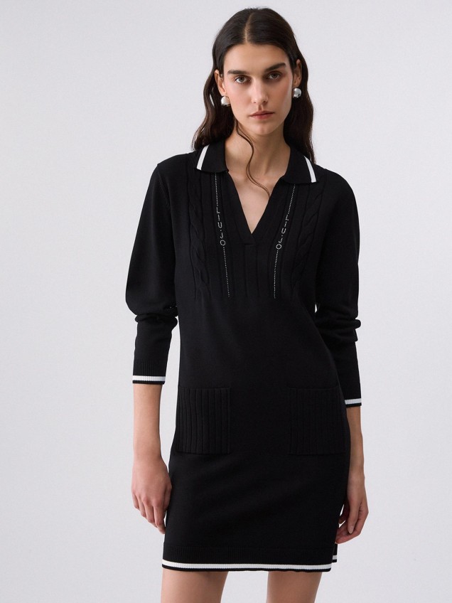 Vestido Curto de Malha