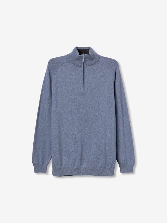 Camisola com Fecho de Correr