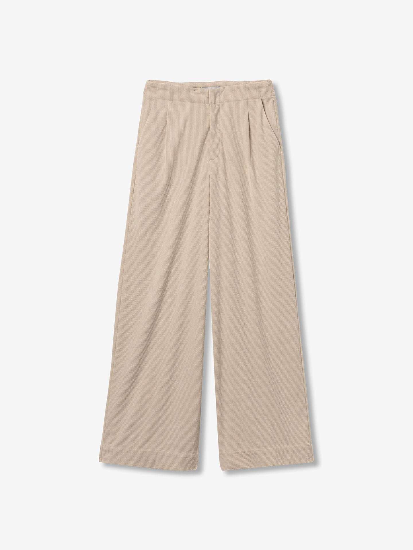 Cal�as Wide Leg com Cintura Subida